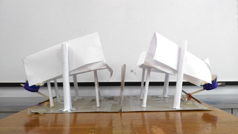 Sự bay lên và rơi xuống bởi lực vô hình